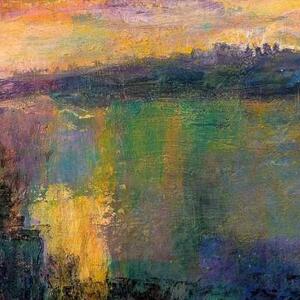 Hand Painted Abstract Landscape Art Competition