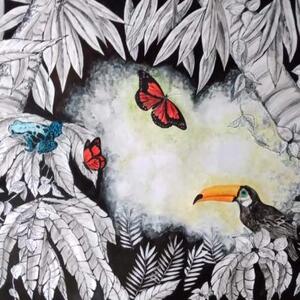 Your Best Jungle INK DRAWING  Art Competition