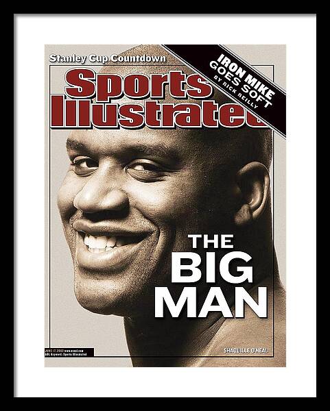 Los Angeles Lakers Shaquille Oneal Sports Illustrated Cover Framed Print