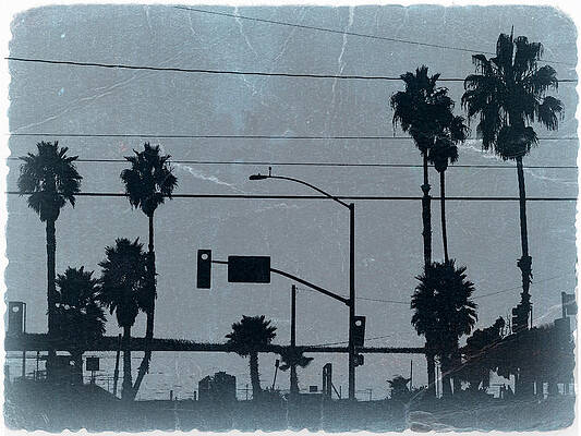 Wall Art - Photograph - Los Angeles by Naxart Studio