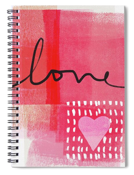 Love Notes- Art By Linda Woods Spiral Notebook