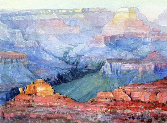 Wall Art - Painting - Many Hues by Steve Henderson