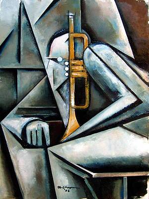 Wall Art - Painting - Masqualero by Martel Chapman