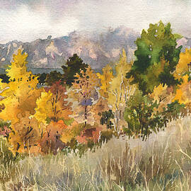 Misty Fall Day by Anne Gifford