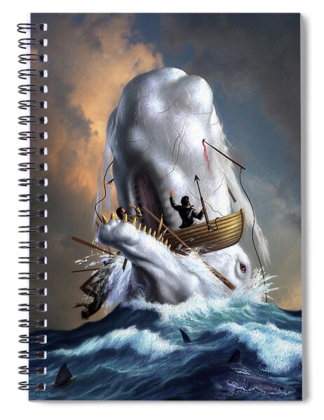 Moby Dick 1 Spiral Notebook