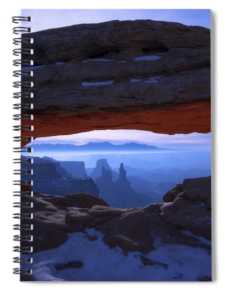 Moonlit Mesa Spiral Notebook