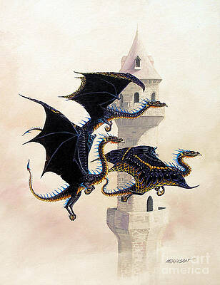 Wall Art - Painting - Morning Flight by Stanley Morrison