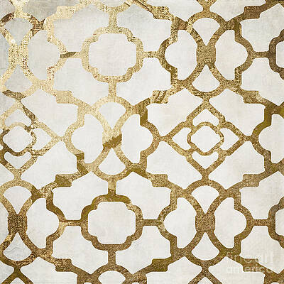 Wall Art - Painting - Moroccan Gold I by Mindy Sommers