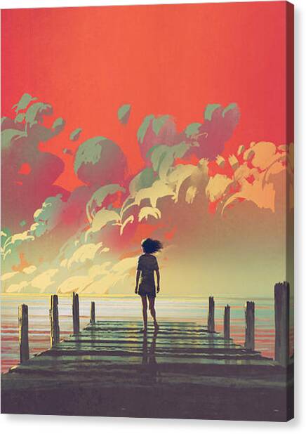 My Dream Place Canvas Print