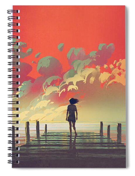 My Dream Place Spiral Notebook