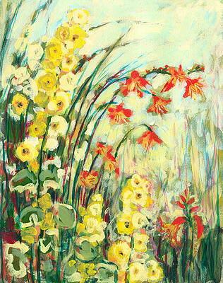 Wall Art - Painting - My Secret Garden by Jennifer Lommers