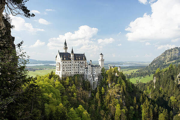 Wall Art - Photograph - Neuschwanstein Castle by Francesco Emanuele Carucci