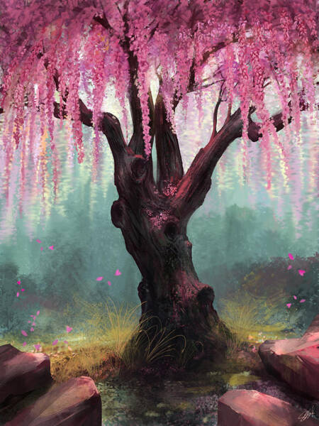 Wall Art - Digital Art - Ode To Spring by Steve Goad