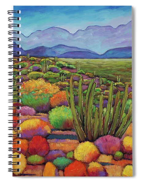 Organ Pipe Spiral Notebook