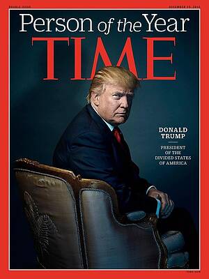 Wall Art - Photograph - 2016 Person of the Year, Donald Trump by Photograph by Nadav Kander for TIME