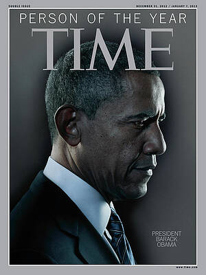 Wall Art - Photograph - 2012 Person of the Year - Barack Obama by Photograph by Nadav Kander for TIME