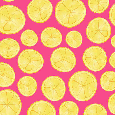 Wall Art - Digital Art - Pink Lemonade by Allyson Johnson
