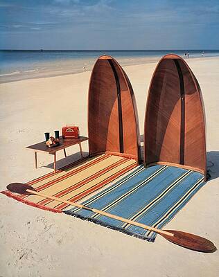 Wall Art - Photograph - Pixie Collapsible Boat On The Beach by Lois and Joe Steinmetz