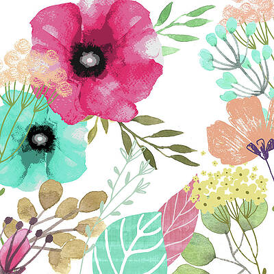 Wall Art - Painting - Posy by Mindy Sommers
