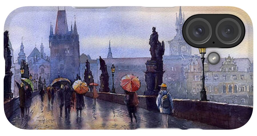 iPhone Case - Prague Charles Bridge by Yuriy Shevchuk