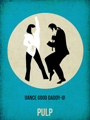 Wall Art - Painting - Pulp Fiction Poster 2 by Naxart Studio