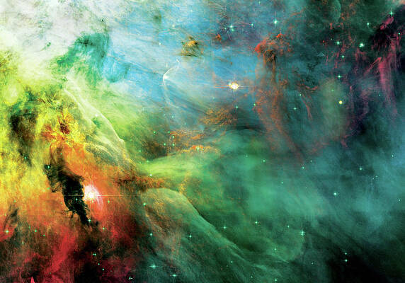 Wall Art - Photograph - Rainbow Orion Nebula by Jennifer Rondinelli Reilly - Fine Art Photography