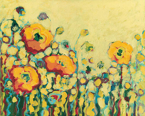 Wall Art - Painting - Reminiscing on a Summer Day by Jennifer Lommers