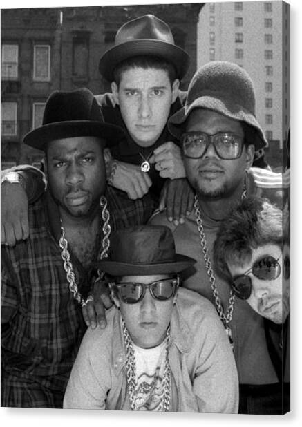 Run-dmc & Beastie Boys Canvas Print