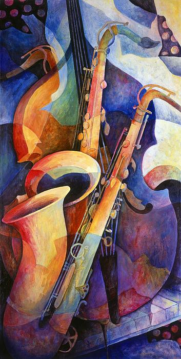 Saxophones Art for Sale