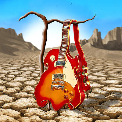 Wall Art - Photograph - Soft Guitar II by Mike McGlothlen