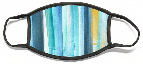 Summer Surf- Abstract Painting Face Mask