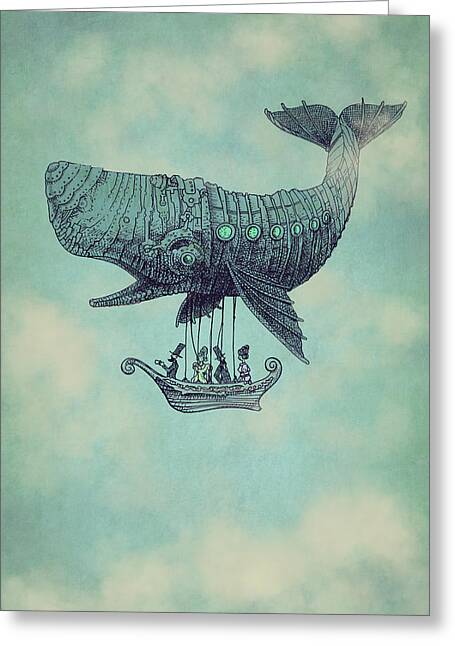 Tea At Two Thousand Feet Greeting Card
