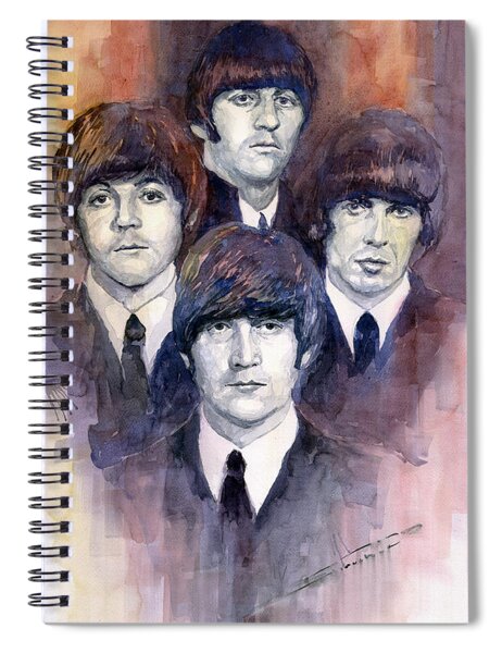 The Beatles 02 Spiral Notebook