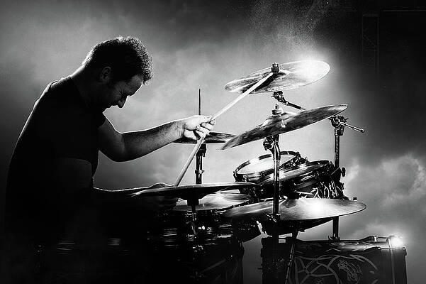 Wall Art - Photograph - The Drummer by Johan Swanepoel
