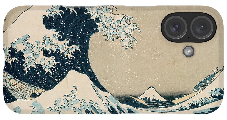 iPhone Case - The Great Wave of Kanagawa by Hokusai