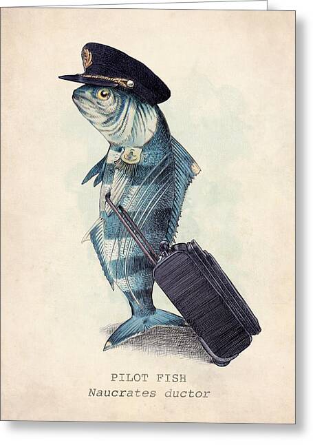 The Pilot Greeting Card
