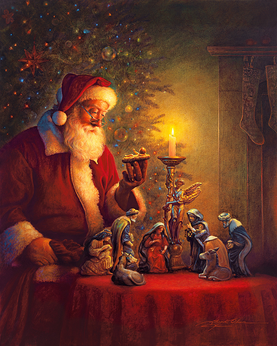Santa Claus Art for Sale