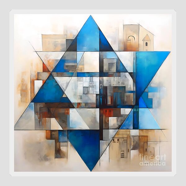 The Star Of David Sticker