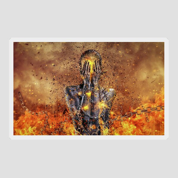 Through Ashes Rise Sticker