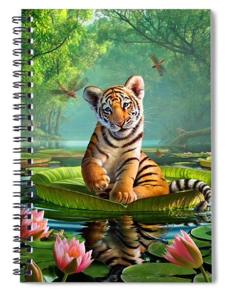 Tiger Lily 1 Spiral Notebook