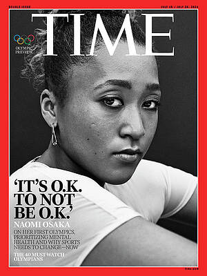 Wall Art - Photograph - Tokyo Olympics 2021 - Naomi Osaka by Photograph by Williams and Hirakawa - AUGUST