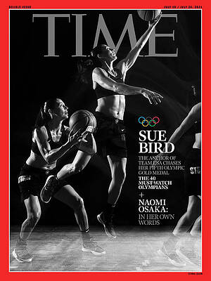Wall Art - Photograph - Tokyo Olympics 2021 - Sue Bird by Photograph by Paola Kudacki for TIME