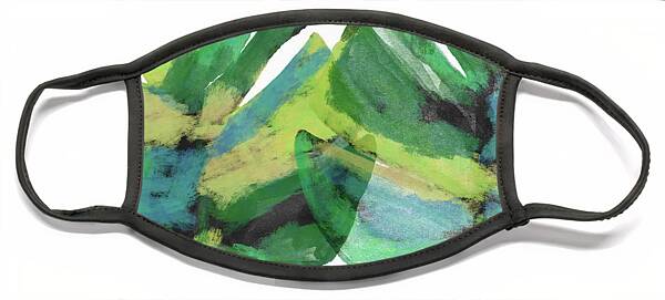 Tropical Dreams 1- Art By Linda Woods Face Mask