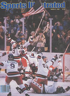 Wall Art - Photograph - Usa Hockey, 1980 Winter Olympics Sports Illustrated Cover by Sports Illustrated