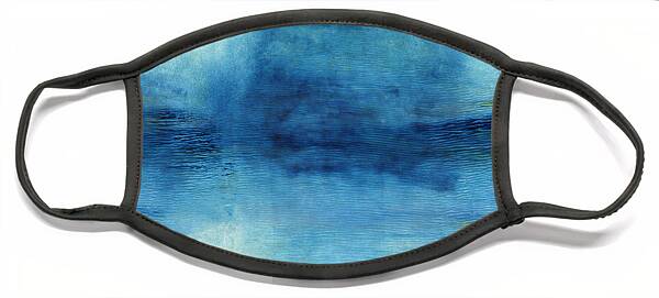 Wash Away- Abstract Art By Linda Woods Face Mask