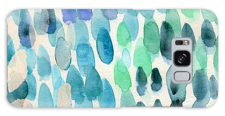 Galaxy Case - Waterfall 2- Abstract Art by Linda Woods by Linda Woods