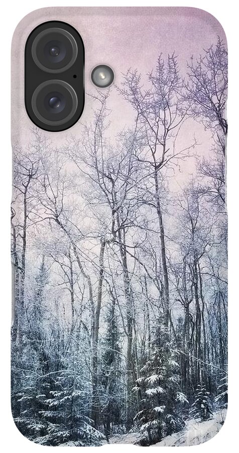 iPhone Case - Winter Forest by Priska Wettstein