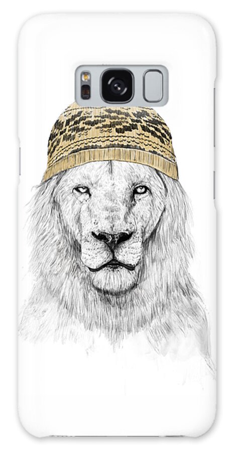 Galaxy Case - Winter lion by Balazs Solti