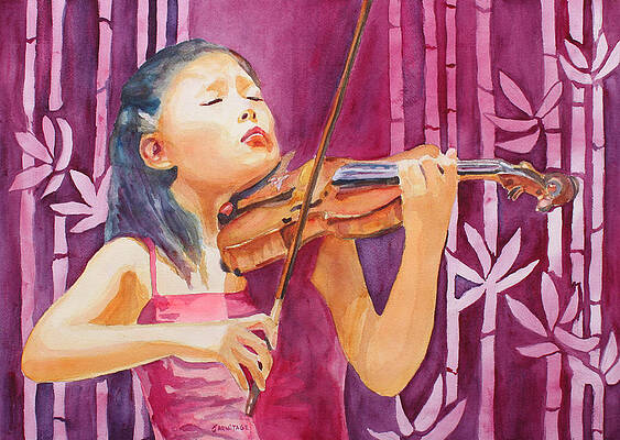 Wall Art - Painting - With Feeling by Jenny Armitage