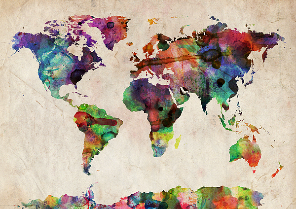 Maps Art for Sale